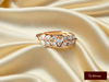 Marquise cut diamond ring