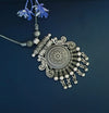 Traditional antique oxidised necklace