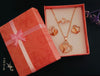 Mom’s heart pearl pendant set with Ring