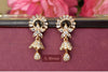 Traditional American diamond earring