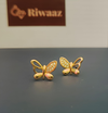 Butterfly ear stud