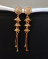 Sui dhaga crystal earring