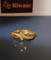 Gold plated Diamond ring