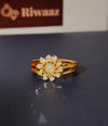 Beautiful floral diamond ring