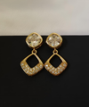 Shining stone earring